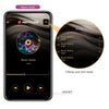 Ou vibrator ABNER cu 12 moduri de vibratii si control prin aplicatie, incarcare USB, silentios, silicon premium, mov Erosvita