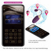 Ou vibrator ABNER cu 12 moduri de vibratii si control prin aplicatie, incarcare USB, silentios, silicon premium, mov Erosvita