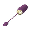 Ou vibrator ABNER cu 12 moduri de vibratii si control prin aplicatie, incarcare USB, silentios, silicon premium, mov Erosvita