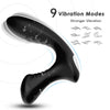 Vibrator pentru prostata si perineu STORM cu 9 moduri de vibratii, incarcare magnetica, silicon premium, negru SOLLUXE® Every box holds joy-unbox it!