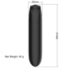 Vibrator clitoris Powerful Bullet cu 20 moduri de vibratii si incarcare USB, 10 cm, negru SOLLUXE® Every box holds joy-unbox it!