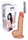 Vibrator realistic ARES LOVECLONEX 15 cm, 7 moduri de vibratii, telecomanda SOLLUXE® Every box holds joy-unbox it!