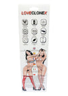Vibrator realistic EROS LOVECLONEX 20 cm SOLLUXE® Every box holds joy-unbox it!