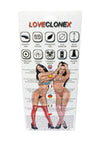 Vibrator realistic KRONOS LOVECLONEX 17.5 cm, 7 moduri de vibratii SOLLUXE® Every box holds joy-unbox it!