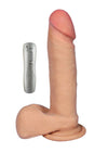 Vibrator realistic KRONOS LOVECLONEX 17.5 cm, 7 moduri de vibratii SOLLUXE® Every box holds joy-unbox it!