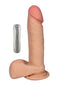 Vibrator realistic KRONOS LOVECLONEX 17.5 cm, 7 moduri de vibratii
