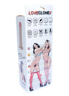 Vibrator realistic URANOS LOVECLONEX 17.5 cm, 7 moduri de vibratii, telecomanda SOLLUXE® Every box holds joy-unbox it!