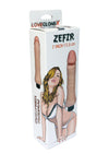 Vibrator realistic ZEFIR LOVECLONEX 17.5 cm SOLLUXE® Every box holds joy-unbox it!