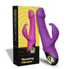 Vibrator Rabbit ZING cu 9 moduri de vibratii si incarcare magnetica, silentios, silicon premium, mov SOLLUXE® Every box holds joy-unbox it!