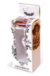 Dop anal Jewellery Silver Butt Plug 7 cm, roz SOLLUXE® Every box holds joy-unbox it!