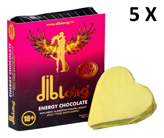 Diblong Energy Chocolate for Lady - supliment alimentar pentru femei pe bază de ciocolată, cu plante care susțin sănătat