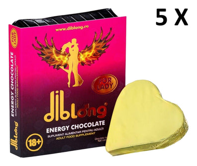 Diblong Energy Chocolate for Lady - supliment alimentar pentru femei pe bază de ciocolată, cu plante care susțin sănătat