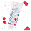 Lubrifiant AQUAglide Gel cu aroma zmeura, pe baza de apa, Joydivision, 100 ml