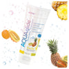Lubrifiant AQUAglide Gel cu aroma fructe exotice, pe baza de apa, Joydivision, 100 ml
