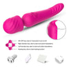 Vibrator Wand Mission cu 9 moduri de vibratii, functie de incalzire si incarcare USB, silentios, roz SOLLUXE® Every box holds joy-unbox it!
