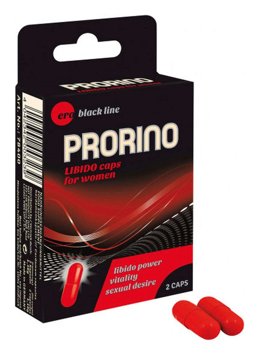 PRORINO Libido pentru stimularea dorintei sexuale si cresterea libidoului, pentru femei, 2 capsule SOLLUXE Every box holds joy - unbox it!