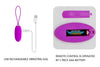 Ou vibrator JOANNA cu 12 moduri de vibratii si telecomanda wireless, incarcare USB, silicon premium, roz Erosvita