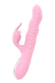 Vibrator Rabbit G-spot MARCIA, roz – 20 moduri, încălzire și rotație