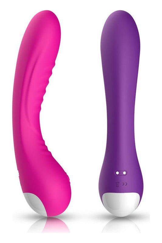 Vibrator LEGEND cu 9 moduri de vibratii si incarcare magnetica, silentios, silicon premium, mov SOLLUXE® Every box holds joy-unbox it!