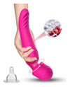 Vibrator Wand Mission cu 9 moduri de vibratii, functie de incalzire si incarcare USB, silentios, roz SOLLUXE® Every box holds joy-unbox it!