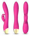 Vibrator Rabbit BONNIE cu 9 moduri de vibratii si incarcare USB, flexibil, silentios, silicon premium, roz SOLLUXE® Every box holds joy-unbox it!