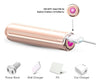 Vibrator clitoris Bullet Rock cu 9 moduri de vibratii si incarcare USB, 9 cm, auriu rose SOLLUXE® Every box holds joy-unbox it!