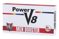 Capsule Power V8 pentru potenta, erectii puternice, intarziere ejaculare si stimularea libidoului barbatilor, 4 capsule