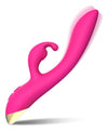 Vibrator Rabbit BONNIE cu 9 moduri de vibratii si incarcare USB, flexibil, silentios, silicon premium, roz SOLLUXE® Every box holds joy-unbox it!