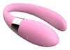 Vibrator pentru cuplu V-Vibe cu 7 moduri de vibratii, telecomanda wireless si incarcare USB, silentios, silicon premium, roz SOLLUXE® Every box holds joy-unbox it!
