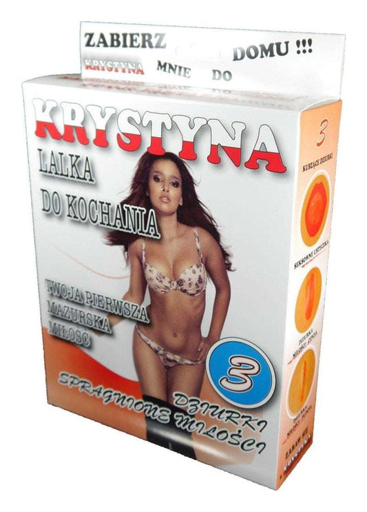 Păpușă gonflabilă Krystyna SOLLUXE Every box holds joy - unbox it!