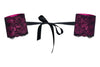 Cătușe erotice Roseberry – accesorii sexy din satin si dantelă, mărime universală (one size) SOLLUXE Every box holds joy - unbox it!