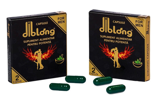 Capsule Diblong Ginseng - supliment alimentar pentru bărbați, sub formă de capsule, cu plante care susțin sănătatea sexu