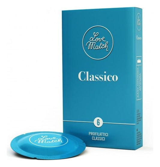 Prezervative profesionale Love Match Classico, senzatie naturala si confort, 6 buc SOLLUXE Every box holds joy - unbox it!