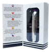 Vibrator clitoris Powerful Bullet cu 20 moduri de vibratii si incarcare USB, 10 cm, argintiu SOLLUXE® Every box holds joy-unbox it!
