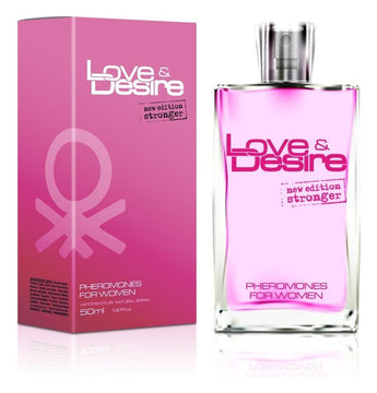 Parfum natural cu feromoni Love & Desire, pentru femei, 50 ml SOLLUXE® Every box holds joy-unbox it!
