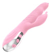 Vibrator Rabbit G-spot MARCIA cu 20 moduri de vibratii, functie incalzire, miscari rotatie, miscari sus/jos, incarcare USB, silentios, silicon premium, roz SOLLUXE® Every box holds joy-unbox it!