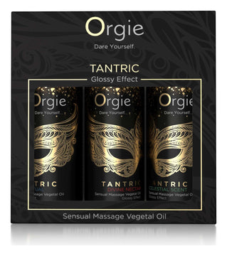 Set ulei pentru masaj ORGIE Tantric Sexy Therapy, 3 x 30 ml SOLLUXE Every box holds joy - unbox it!