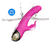 Vibrator Rabbit G-spot Meteor cu 9 moduri de vibratii si incarcare magnetica, flexibil, silentios, silicon premium, roz SOLLUXE® Every box holds joy-unbox it!
