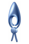 Inel cu vibratii pentru penis Satisfyer Sniper cu 12 moduri de vibratii, silentios, prindere reglabila, albastru ErosVita