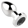 Dop anal cu 10 moduri de vibratii, telecomanda wireless si incarcare USB, silentios, 8.4 cm, argintiu metalic - 22 - 00053