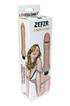 Vibrator realistic ZEFIR LOVECLONEX 17.5 cm SOLLUXE® Every box holds joy-unbox it!
