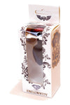 Dop anal Pink Diamond Jewellery Butt Plug Small 7 cm, silicon negru SOLLUXE® Every box holds joy-unbox it!