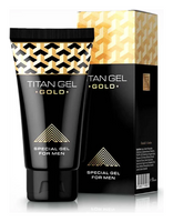 Titan Gel Gold (Original Rusia) - Gel pentru erecții puternice și intensificarea plăcerii, 50 ml