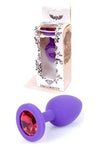 Dop anal Red Diamond Jewellery Butt Plug Small 7 cm, silicon mov SOLLUXE® Every box holds joy-unbox it!