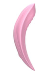 Stimulator clitoris cu 10 moduri de vibratii, ultrasubtire si portabil, telecomanda wirelss, incarcare USB, roz SOLLUXE® Every box holds joy-unbox it!