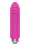 Mini Vibrator Exclusive Bullet cu 10 moduri de vibratii si incarcare USB, 9 cm, roz SOLLUXE® Every box holds joy-unbox it!