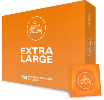 Prezervative profesionale Love Match Extra Large XL, 144 buc SOLLUXE Every box holds joy - unbox it!