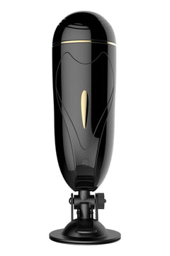 Masturbator FOXSHOW cu 7 moduri de vibratii, incarcare USB si functii interactive, casti incluse SOLLUXE® Every box holds joy-unbox it!