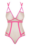 Body Nudelia - lenjerie couture seducătoare cu decupaje, nude SOLLUXE Every box holds joy - unbox it!