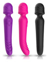 Vibrator Wand Mission cu 9 moduri de vibratii, functie de incalzire si incarcare USB, silentios, negru SOLLUXE® Every box holds joy-unbox it!